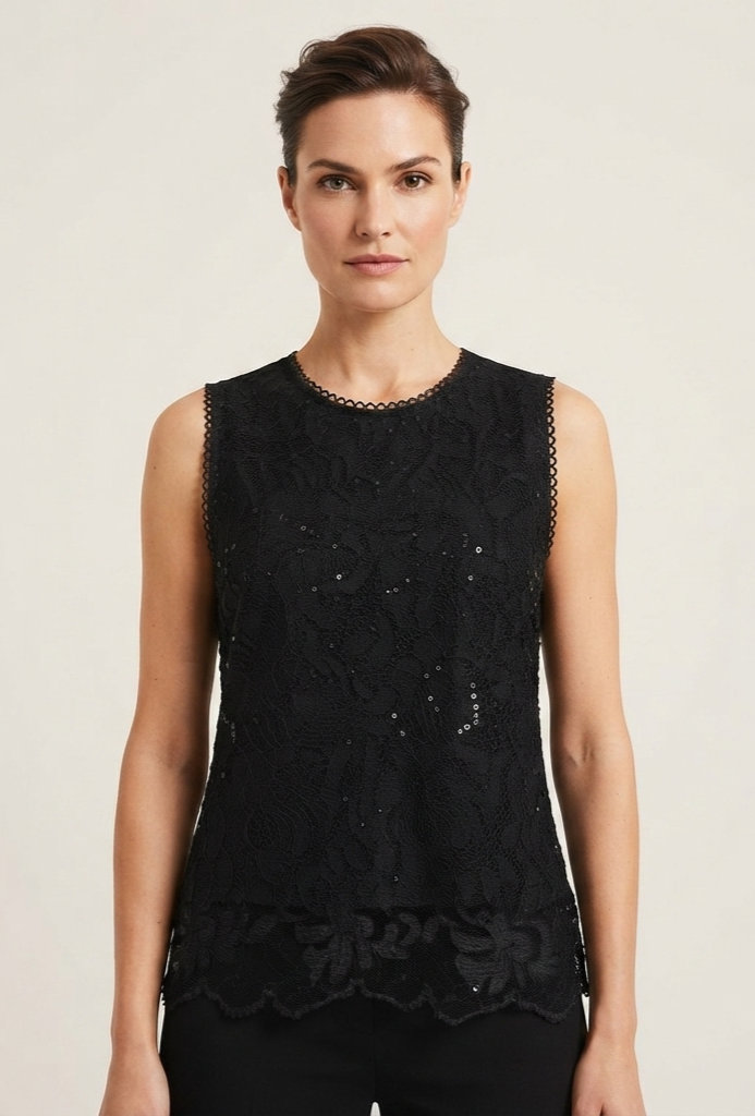 Blusa lentejuelas