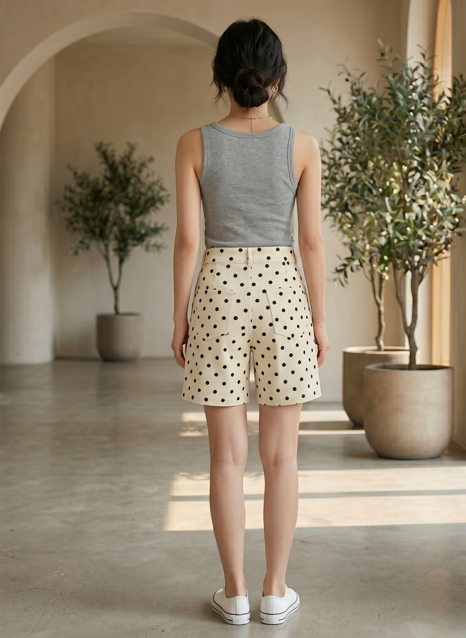 Short largo de lunares