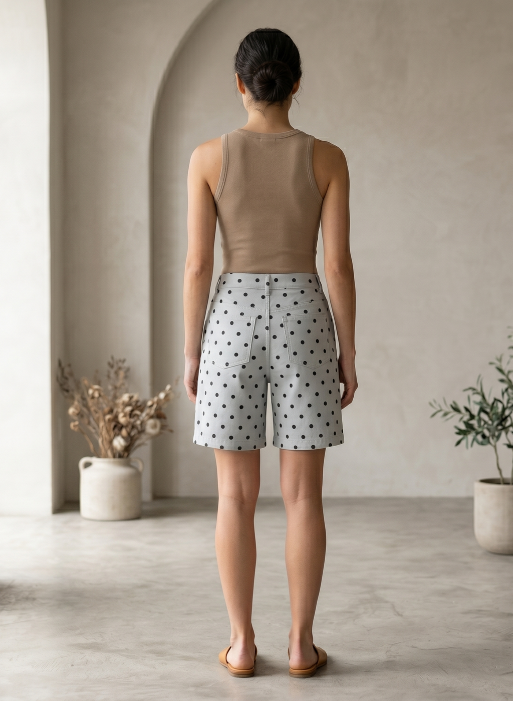 Short largo de lunares