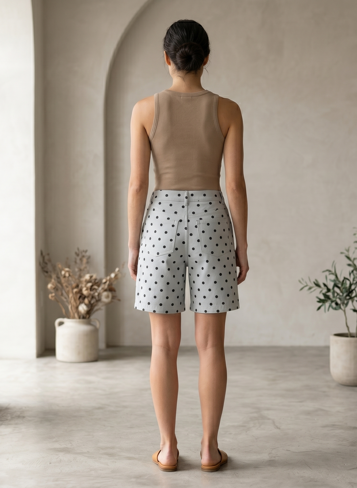 Short largo de lunares