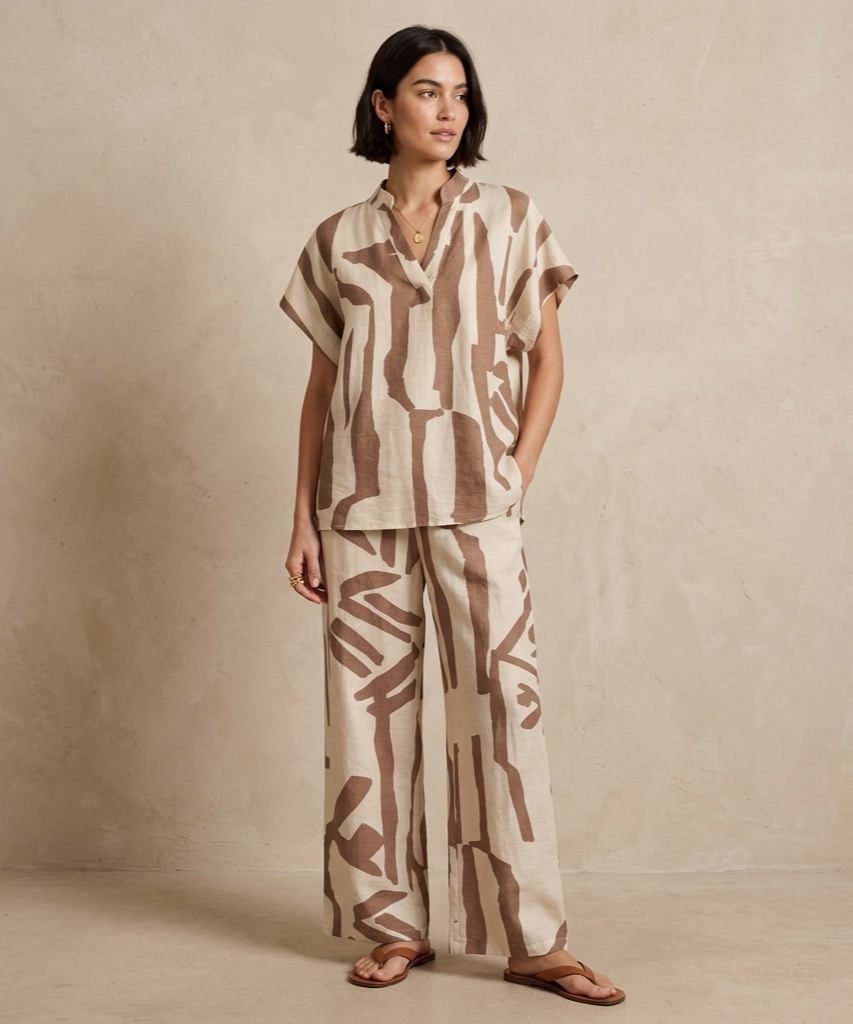 Conjunto estampado