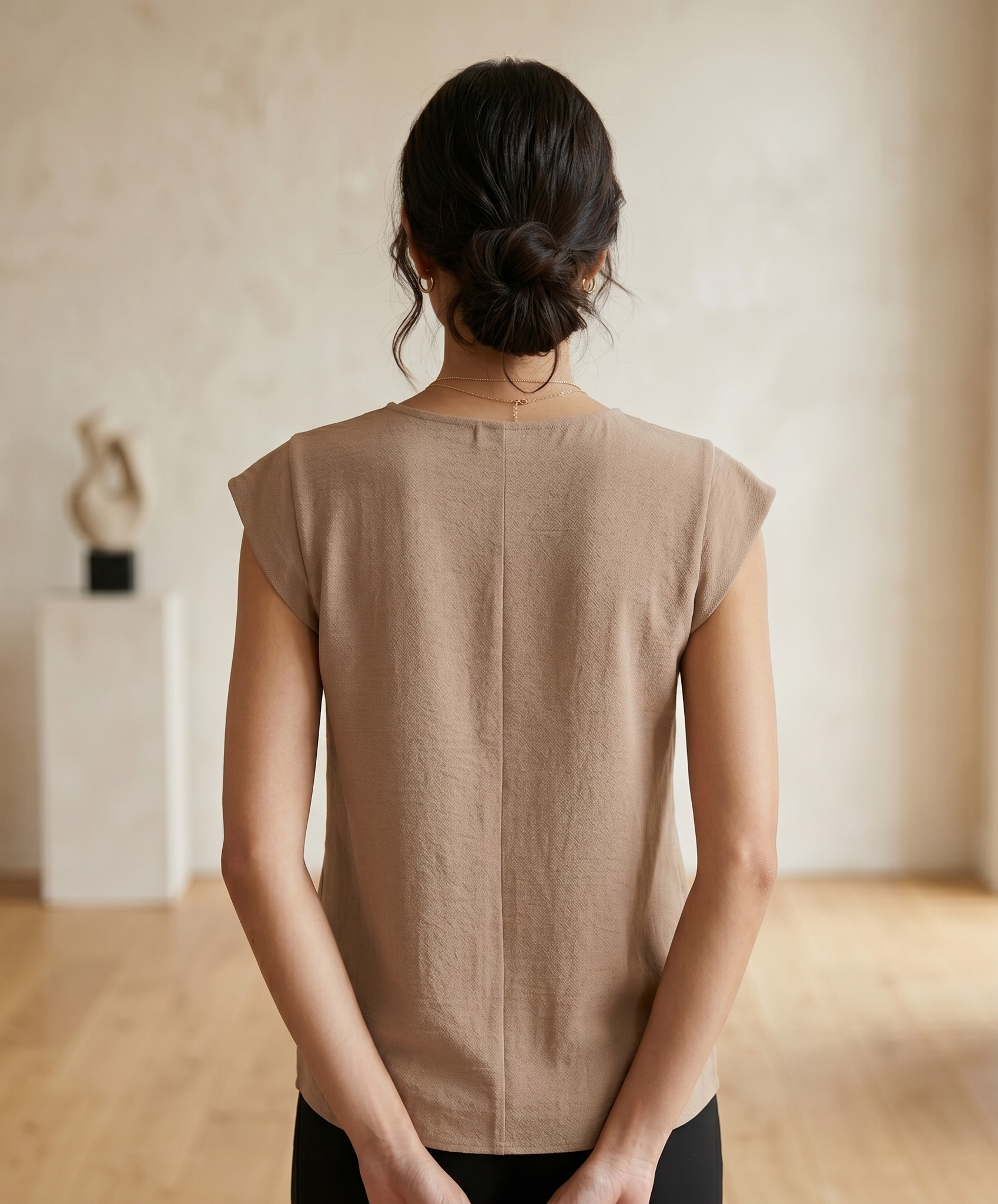 Blusa de lino