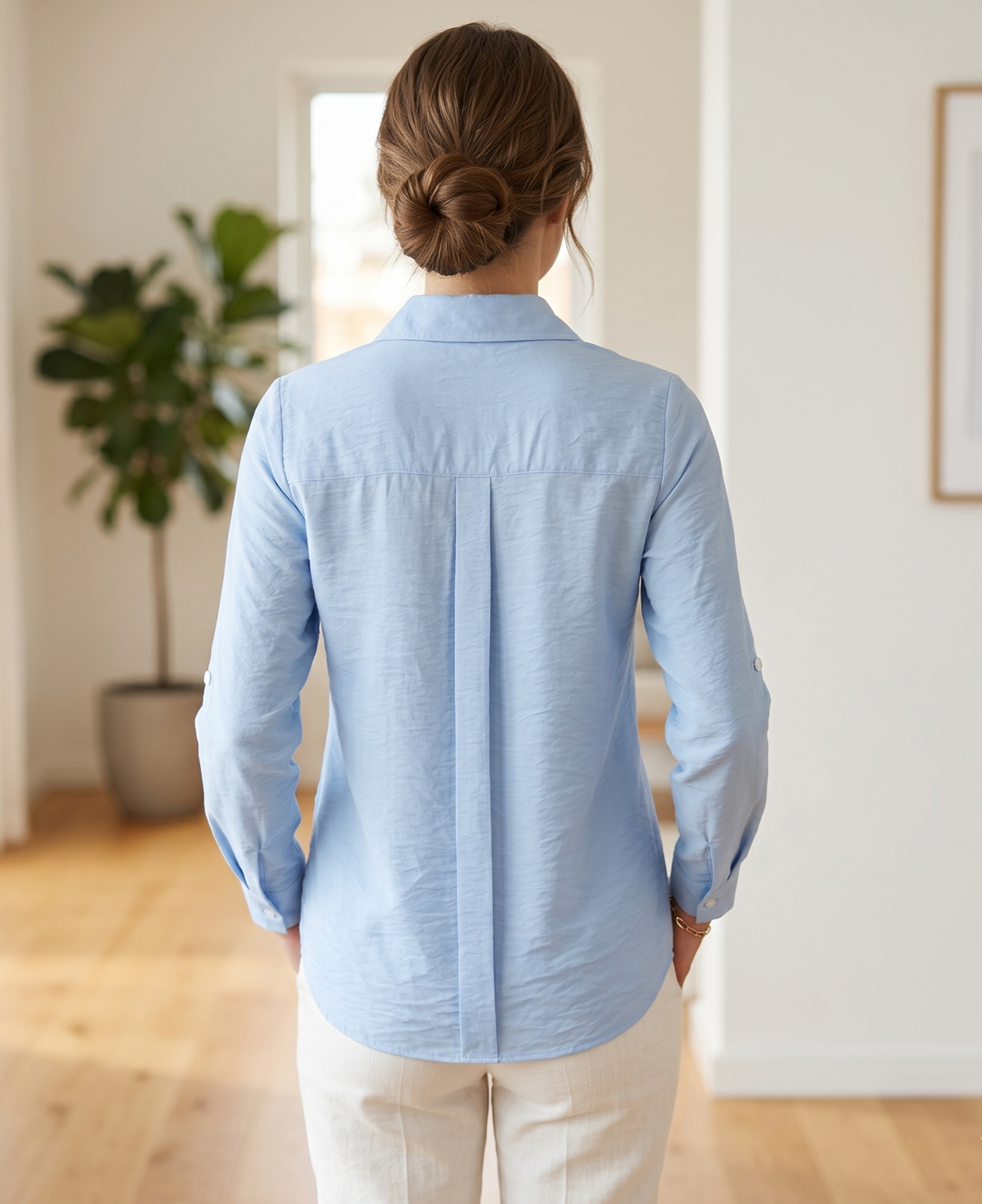 Camisa lisa