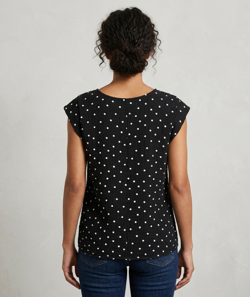 Blusa manga cuadrada