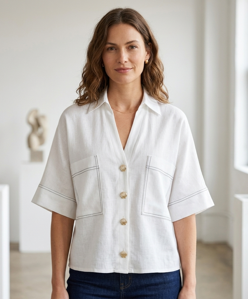 Blusa con botones