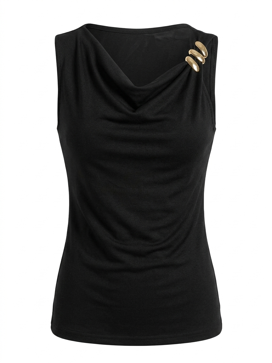 Blusa con broche