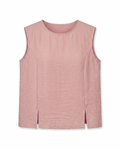 Blusa con aberturas sin mangas
