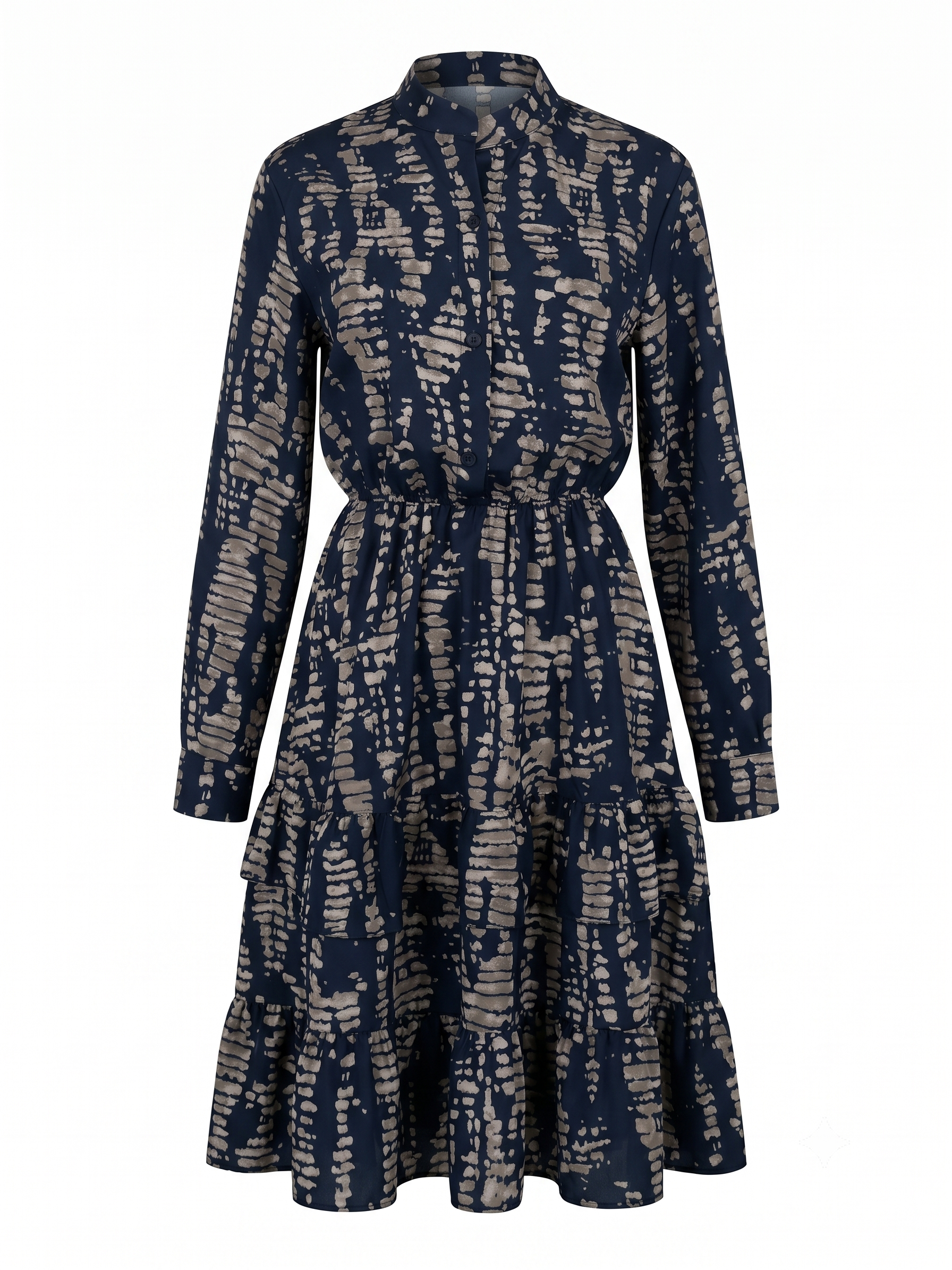 Vestido corto estampado