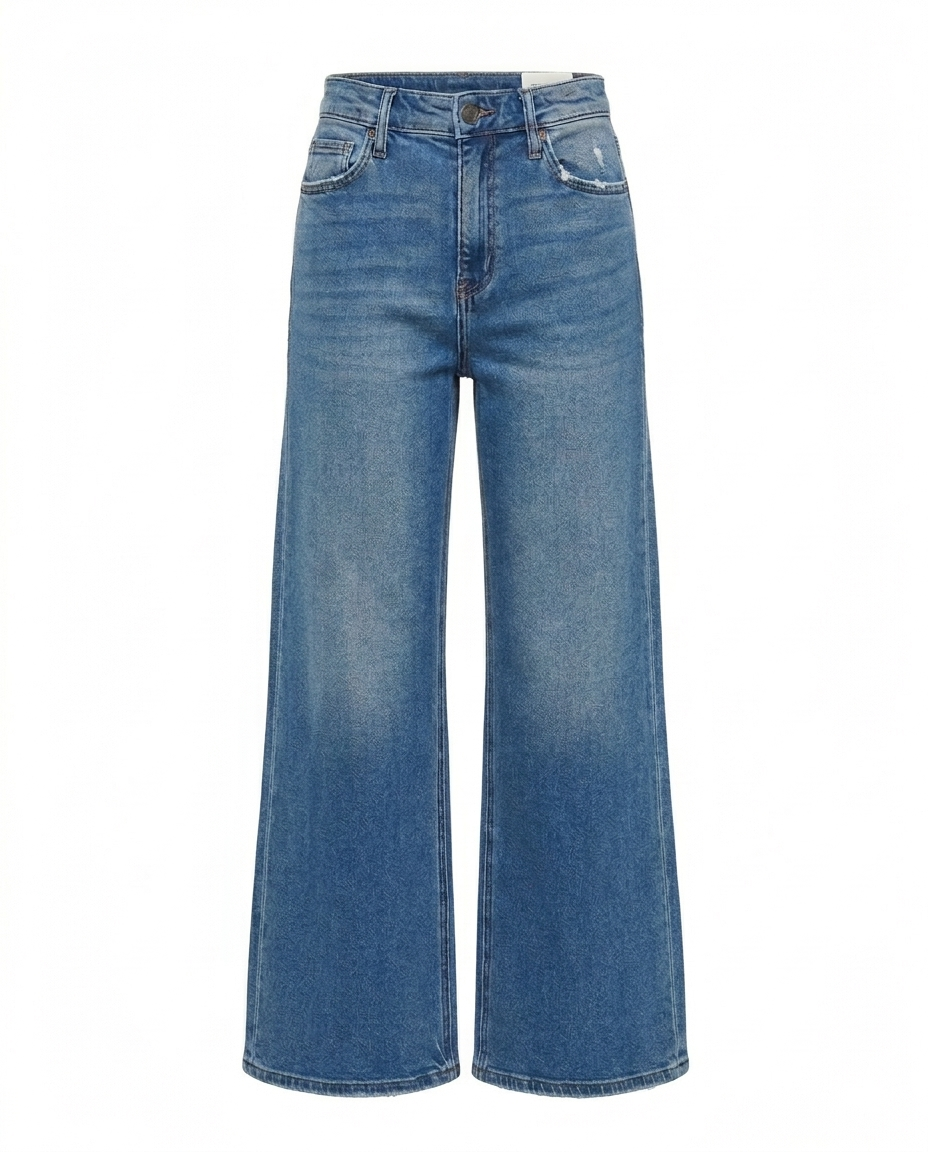 Pantalon wide leg