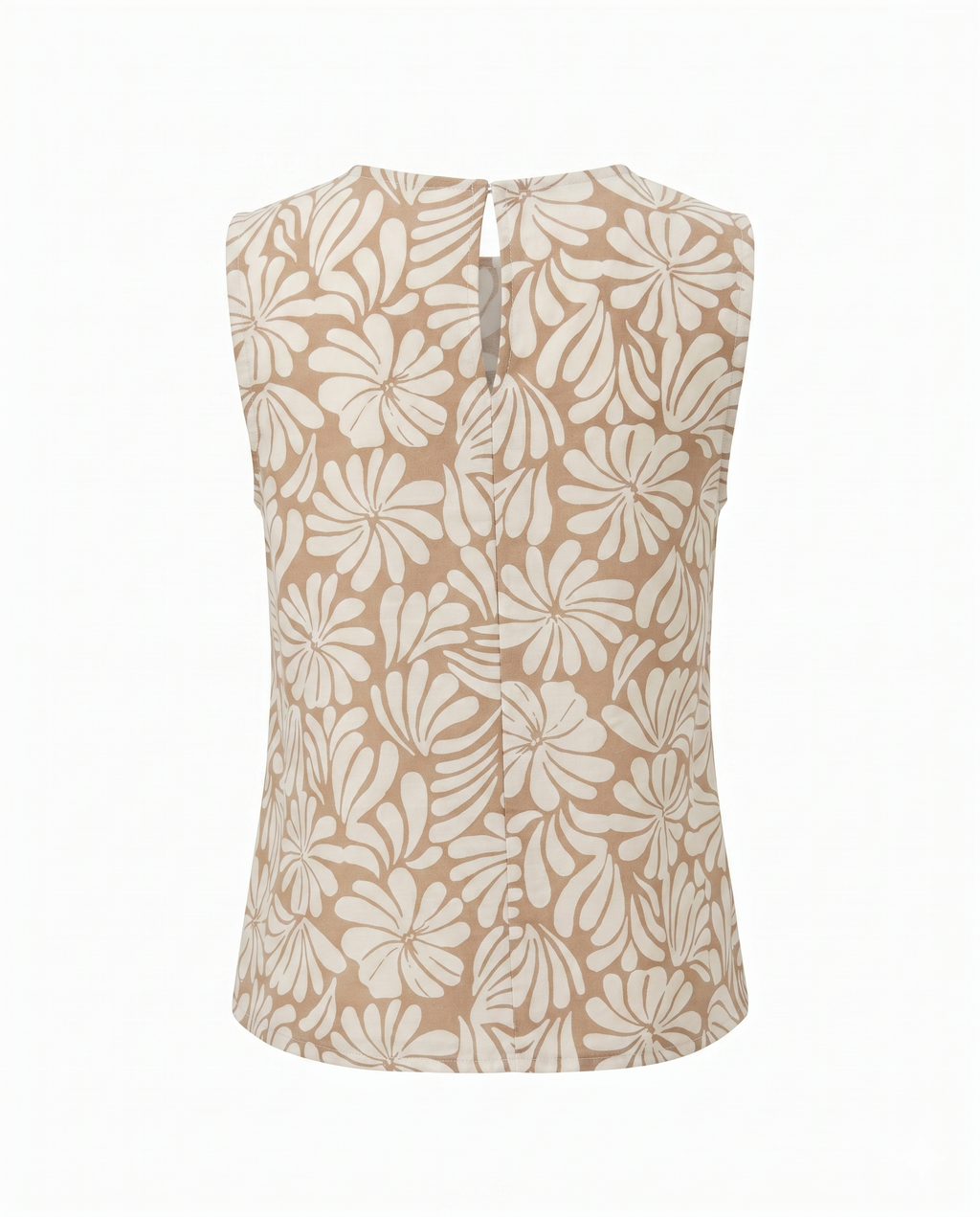 blusa de lino estampada