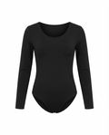 Body cuello redondo manga larga