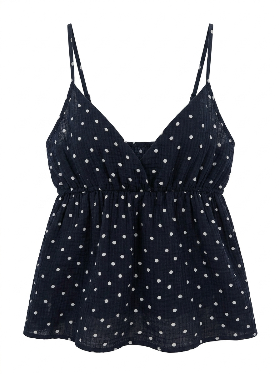 Blusa tirantes polkas