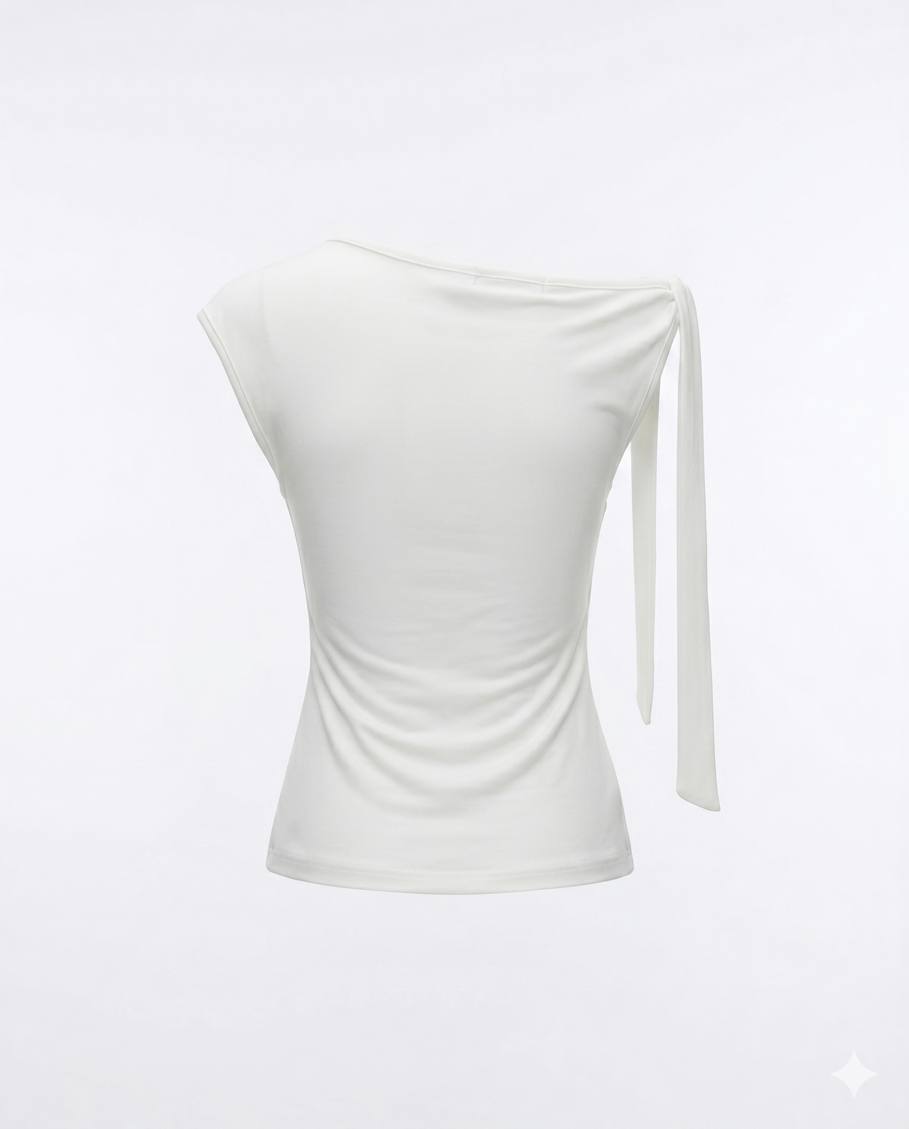 Blusa con liston en hombro