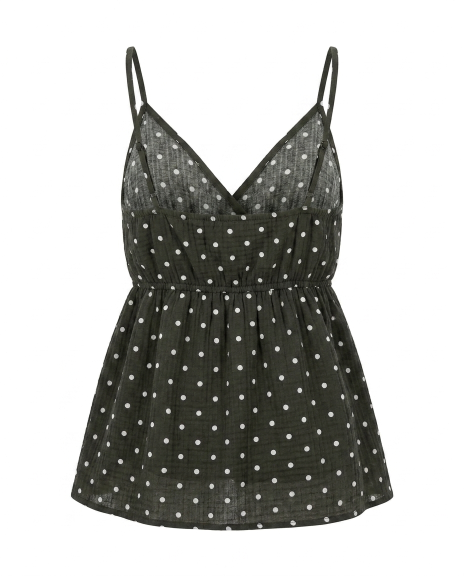 Blusa tirantes polkas