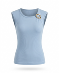 Blusa acanalada