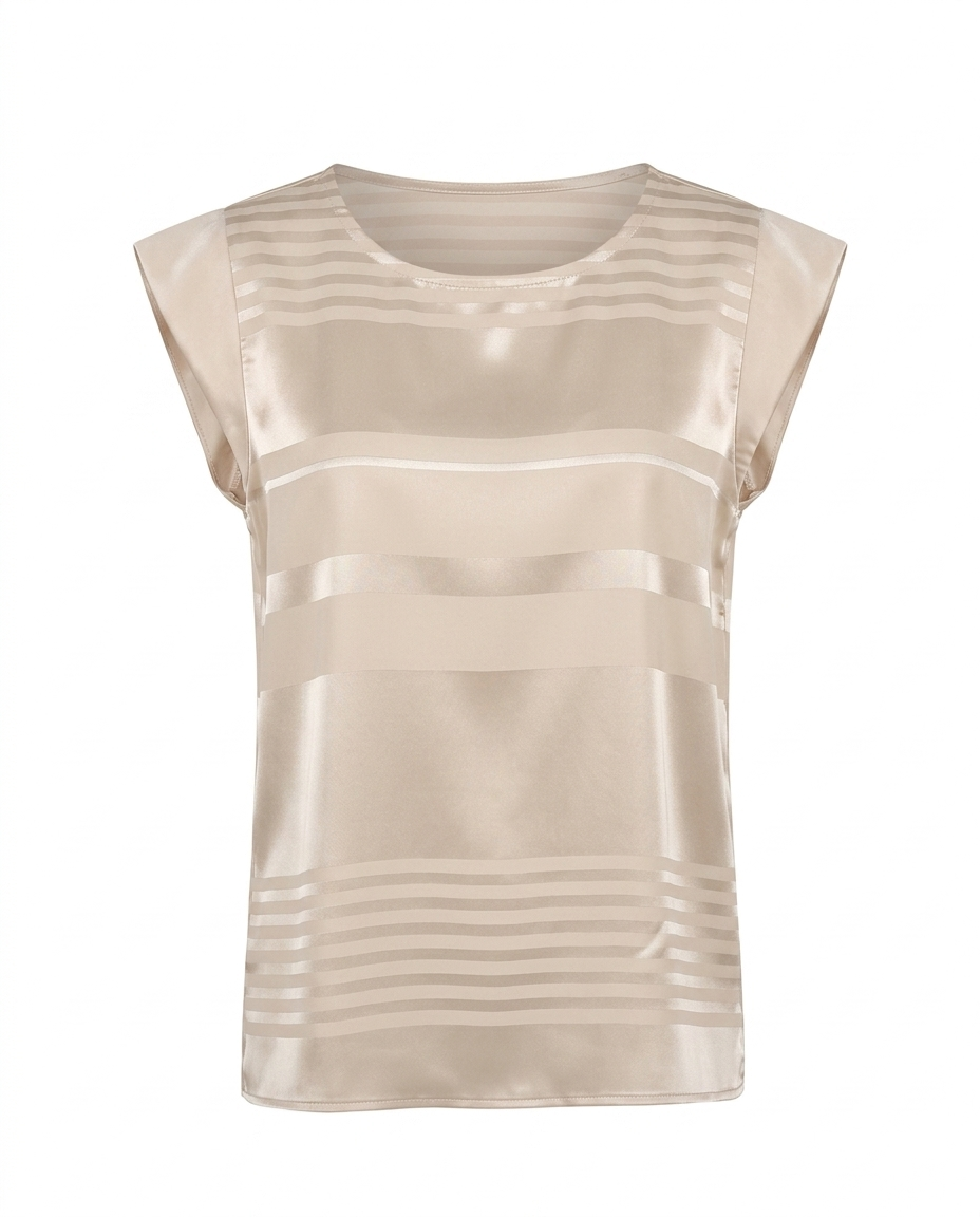 Blusa satinada