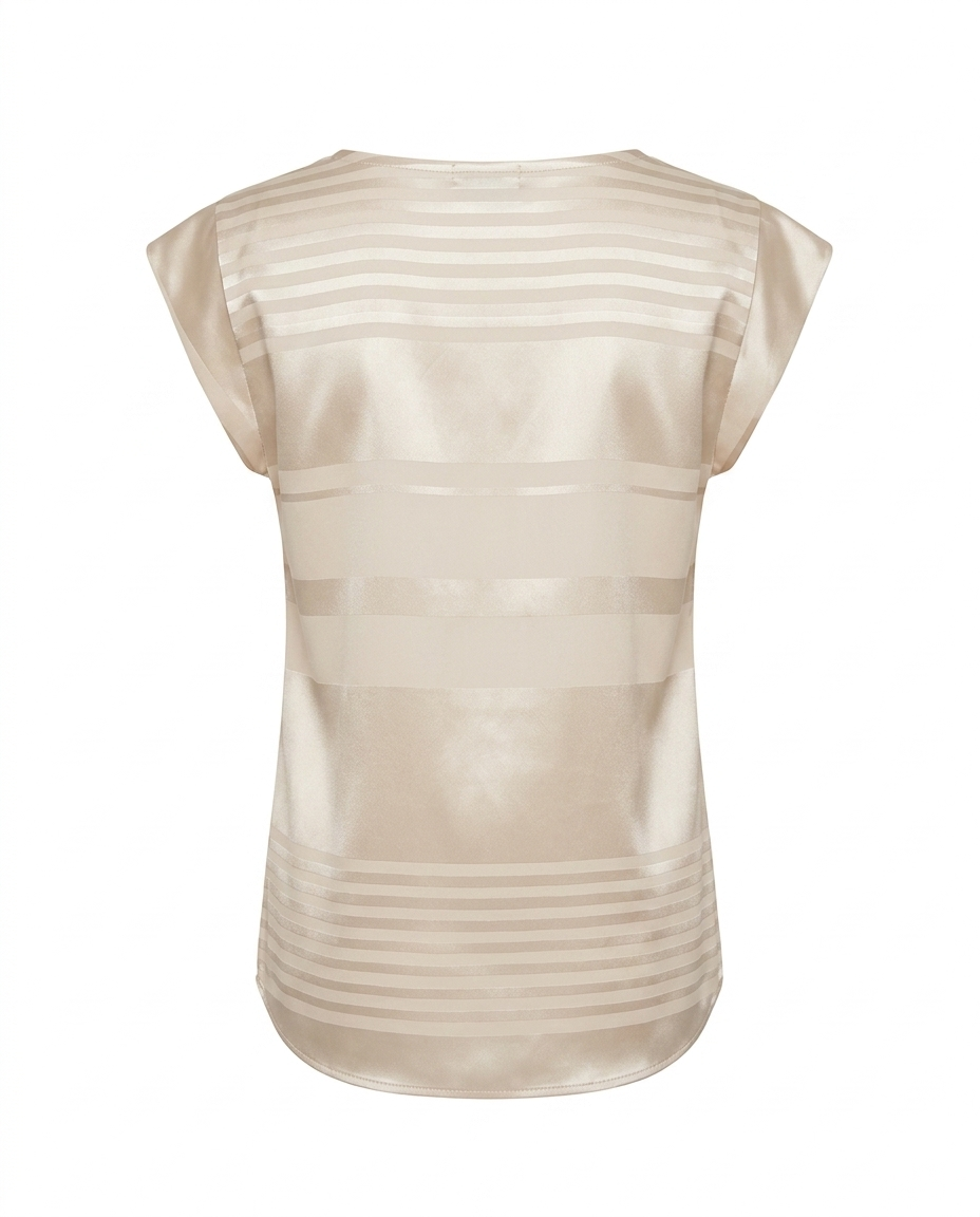 Blusa satinada