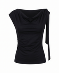 Blusa con liston en hombro