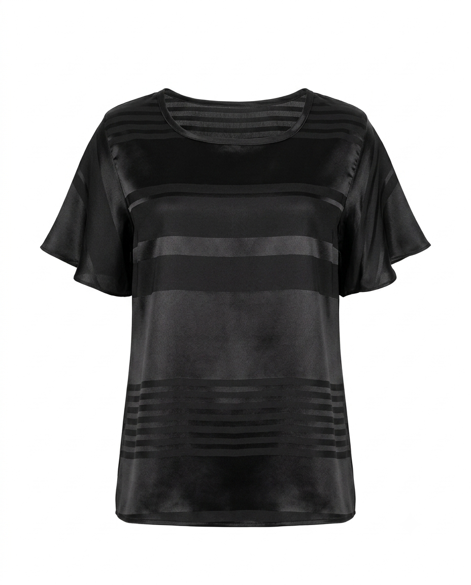 Blusa satinada