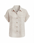 Camisa larga manga corta