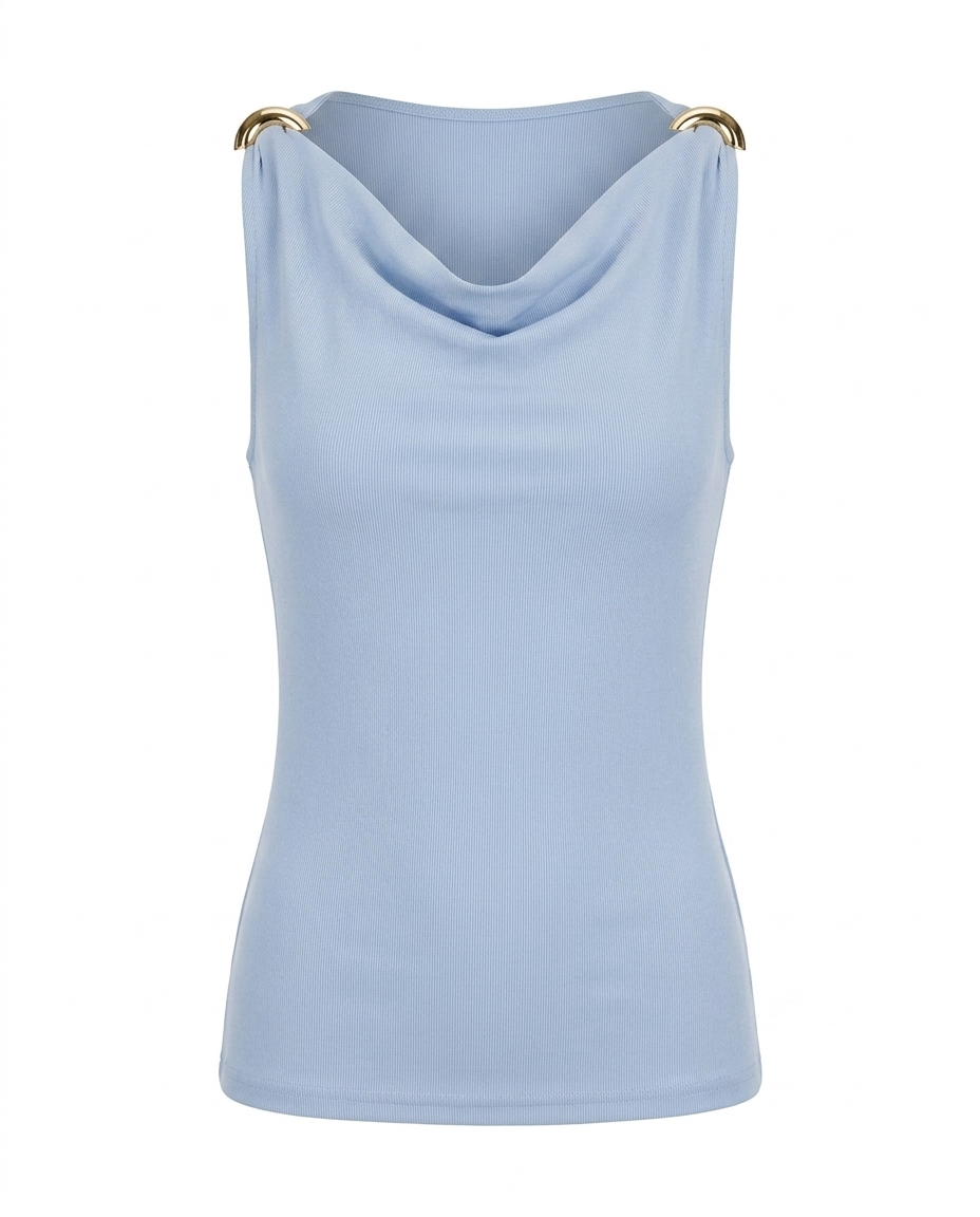 Blusa detalles en los hombros