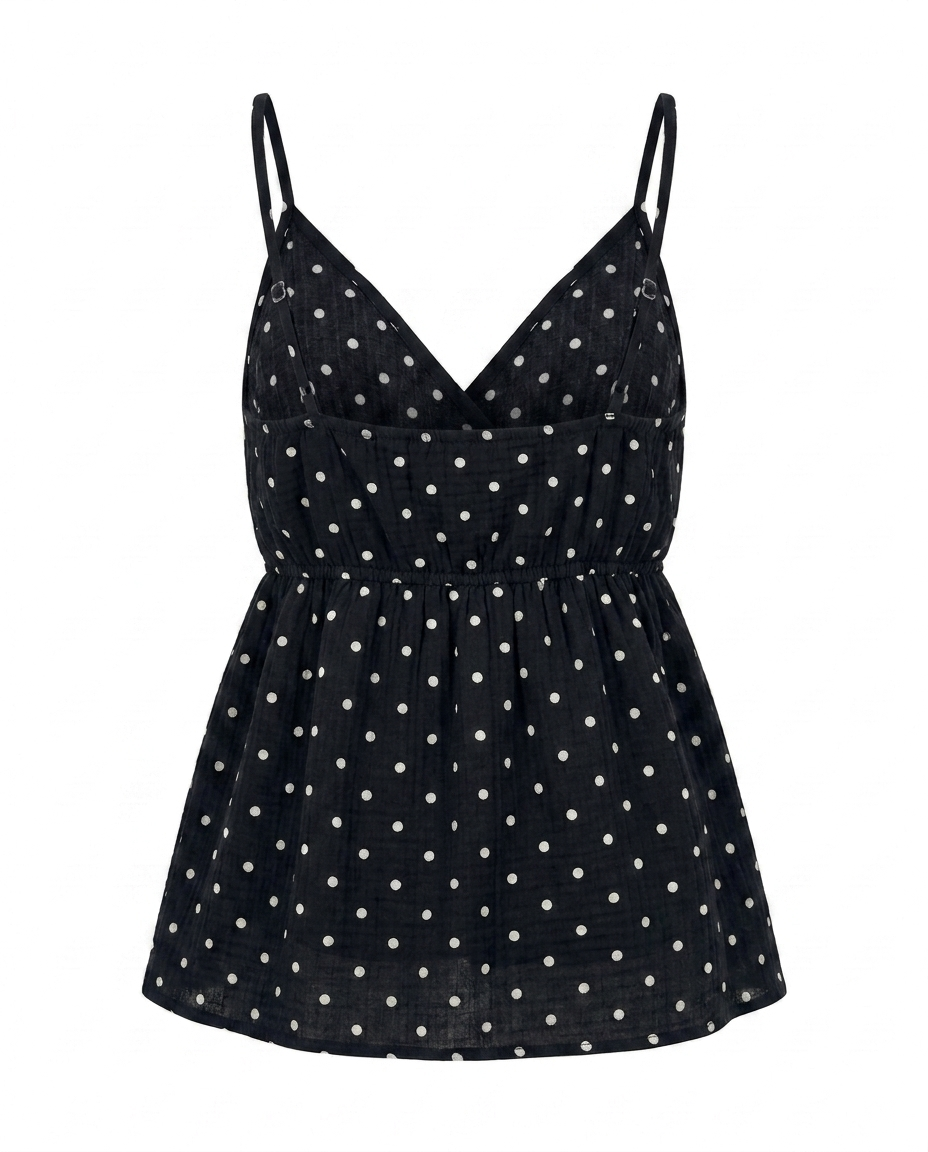 Blusa tirantes polkas