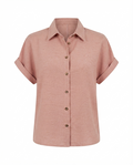 Camisa larga manga corta
