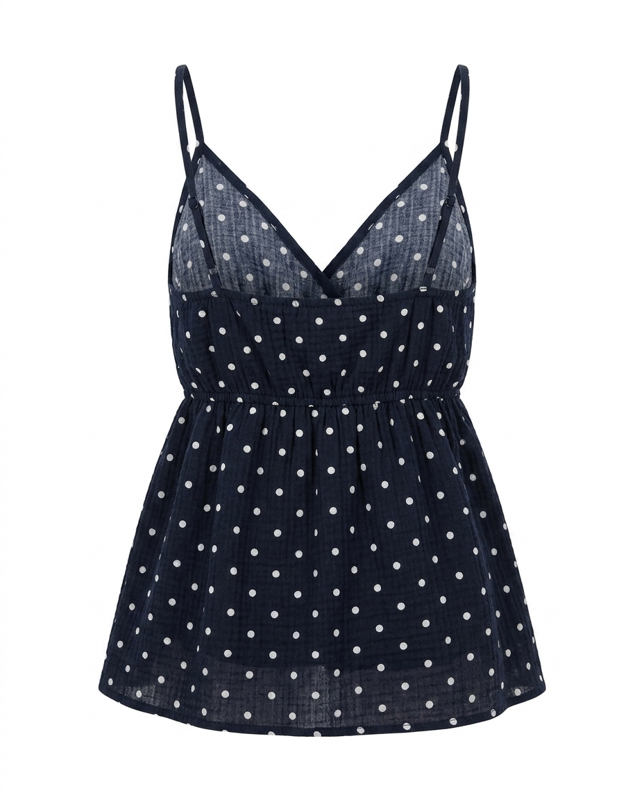 Blusa tirantes polkas