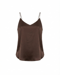 Blusa de tirantes satinada