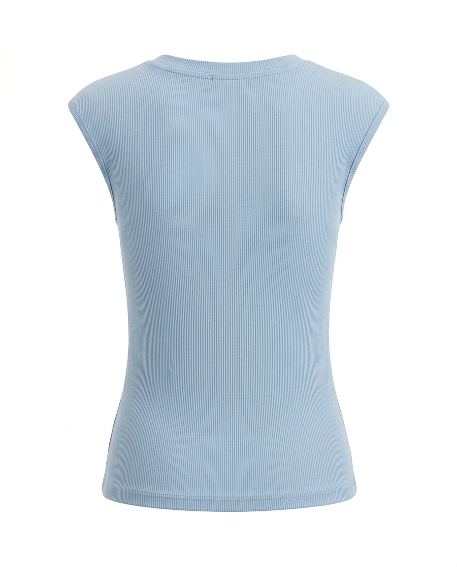Blusa acanalada