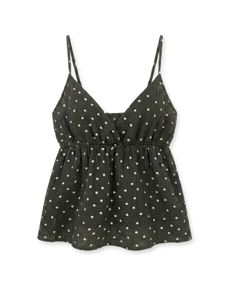 Blusa tirantes polkas