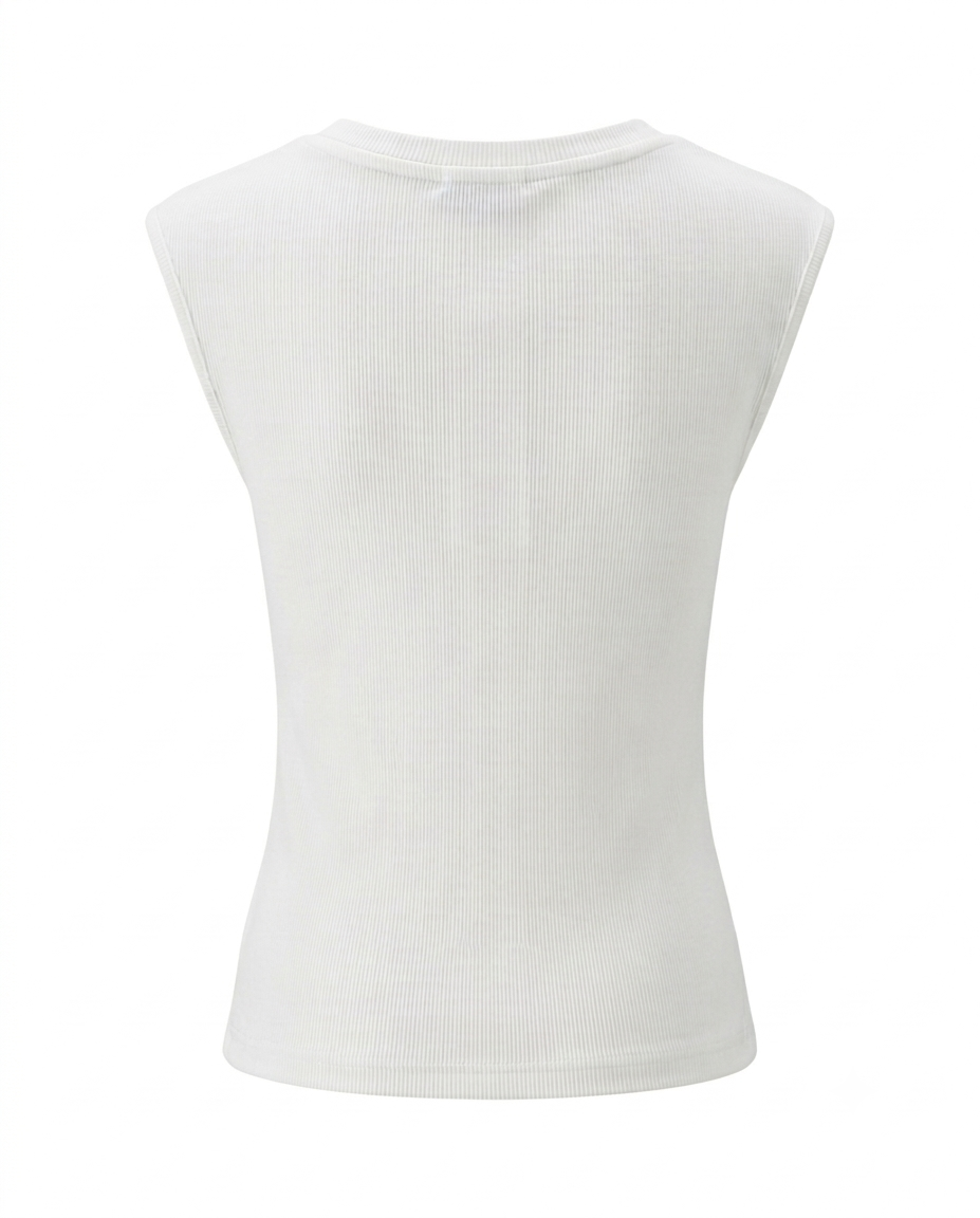 Blusa acanalada