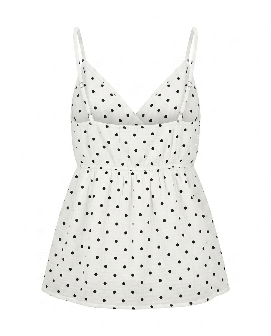 Blusa tirantes polkas