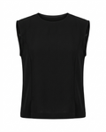Blusa con aberturas sin mangas