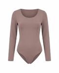 Body cuello redondo manga larga