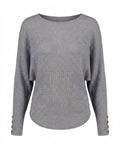 Blusa corte mariposa con botones