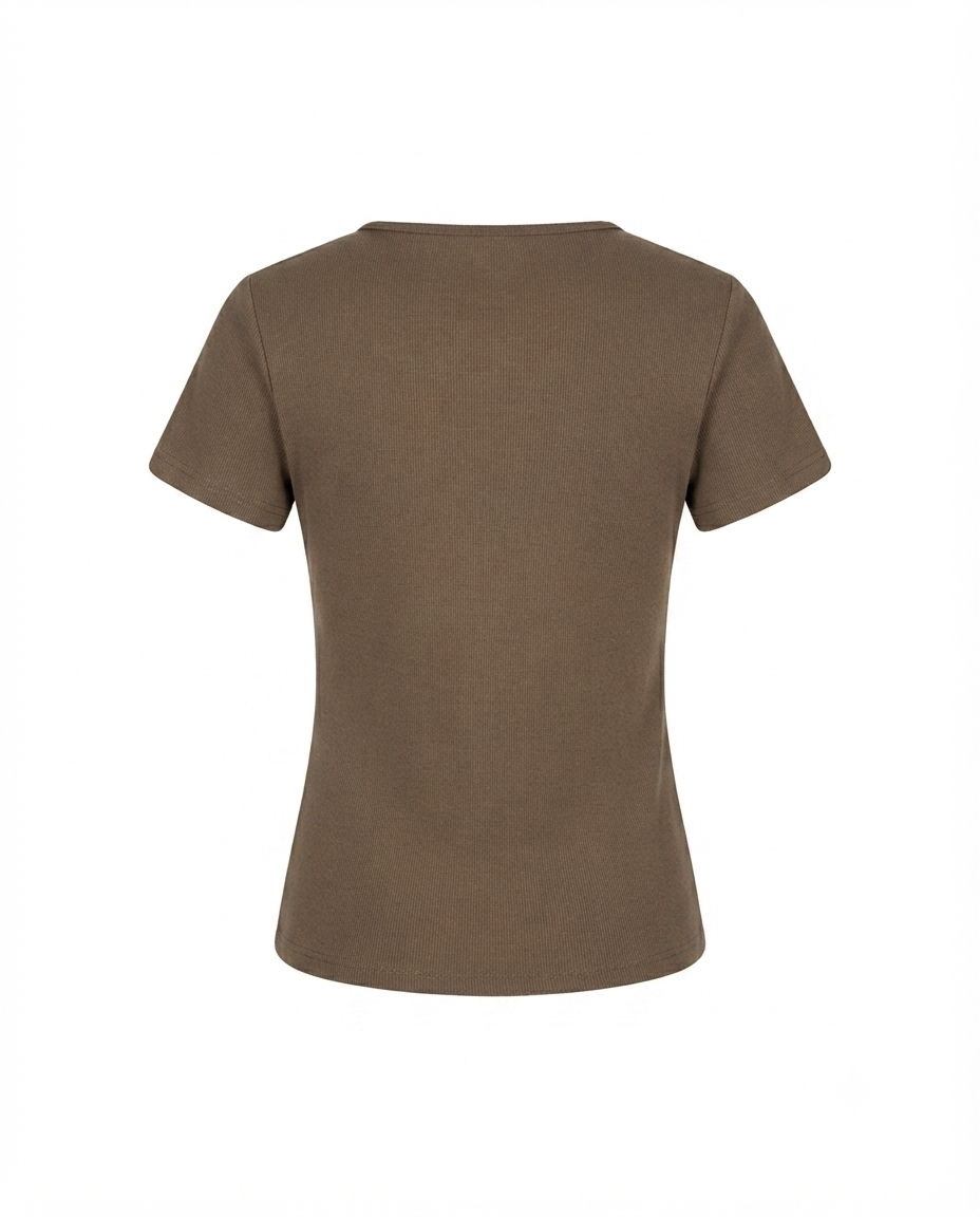 Blusa de algodon escote cuadrado