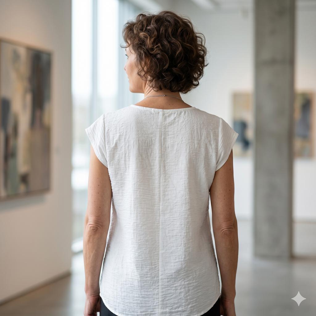 Blusa de lino