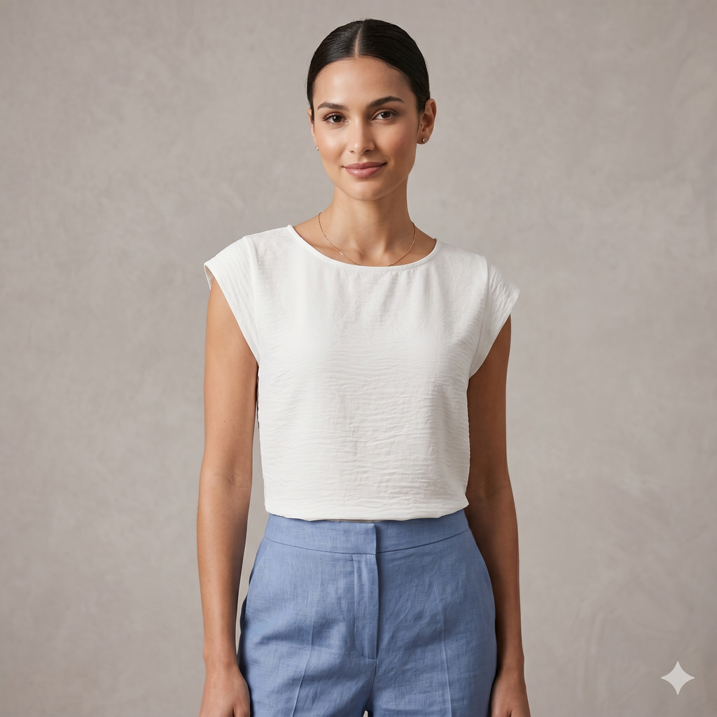 Blusa de lino