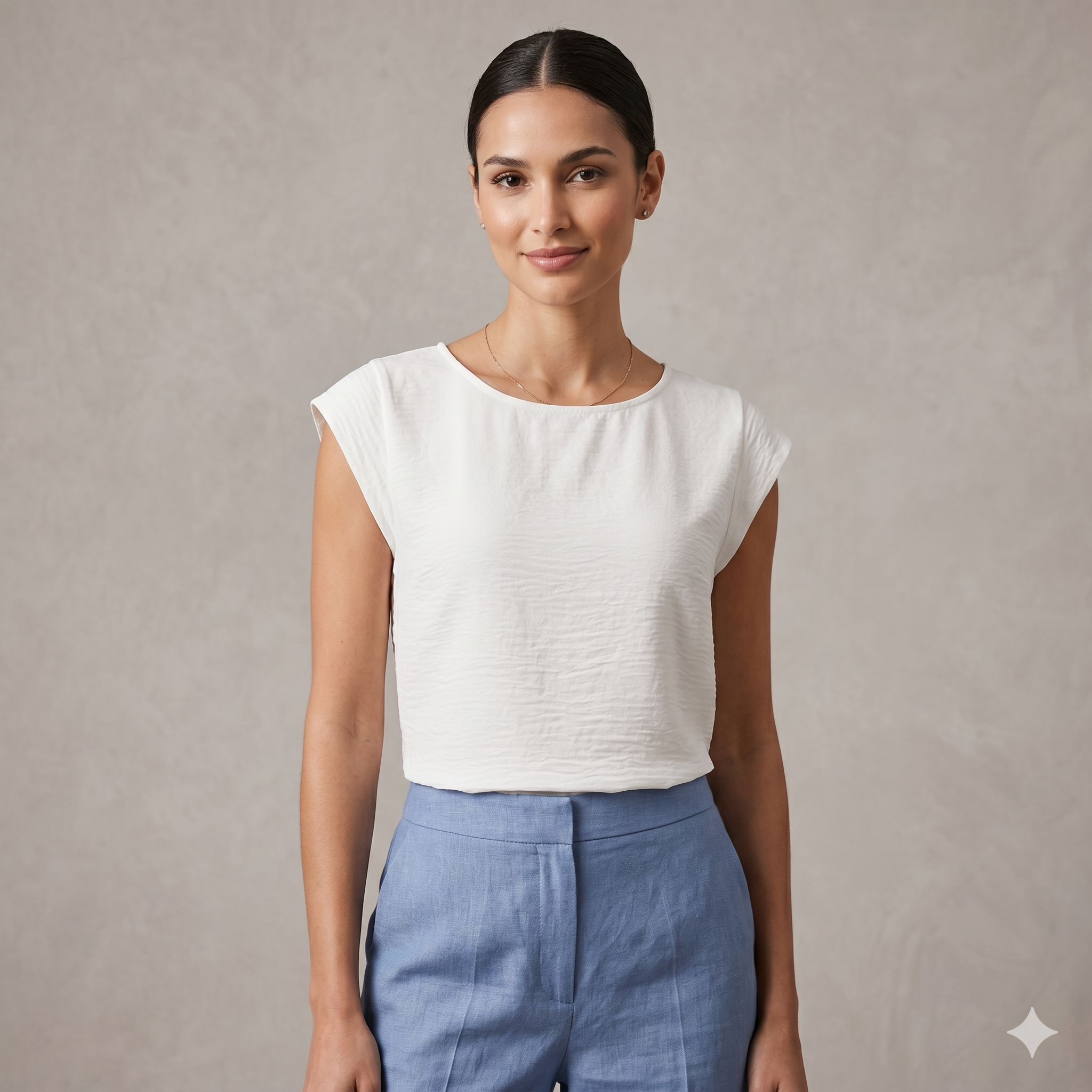 Blusa de lino