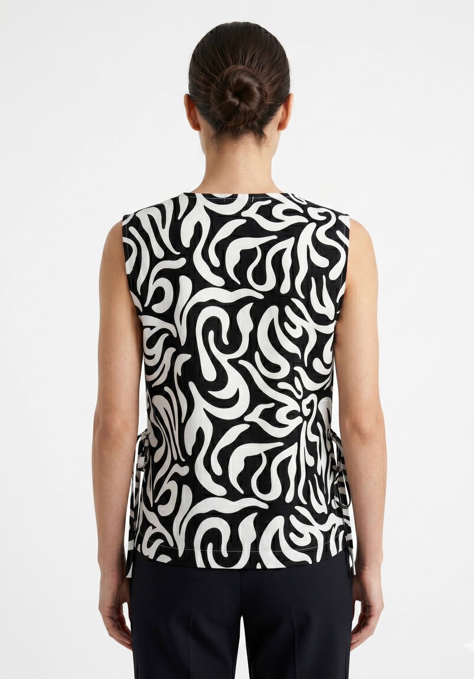 Blusa de lino