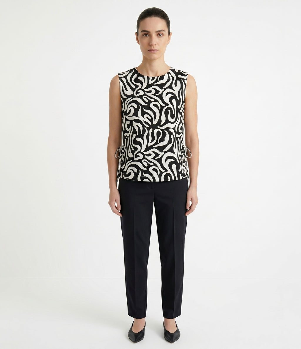 Blusa de lino