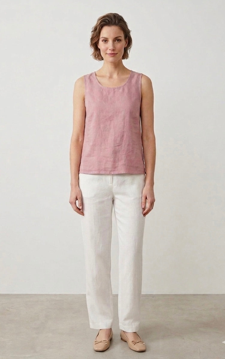 Blusa de lino