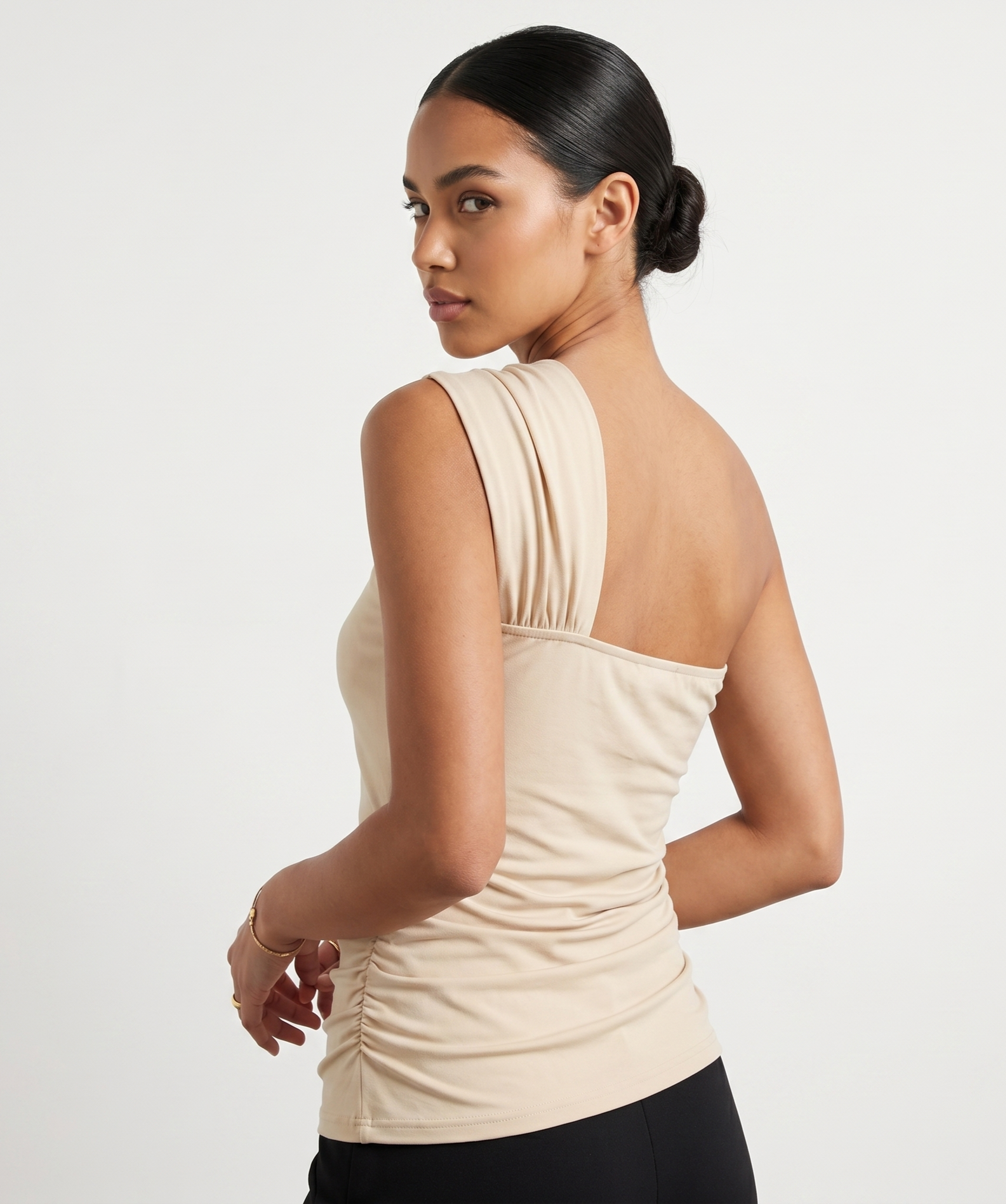 Blusa al hombro