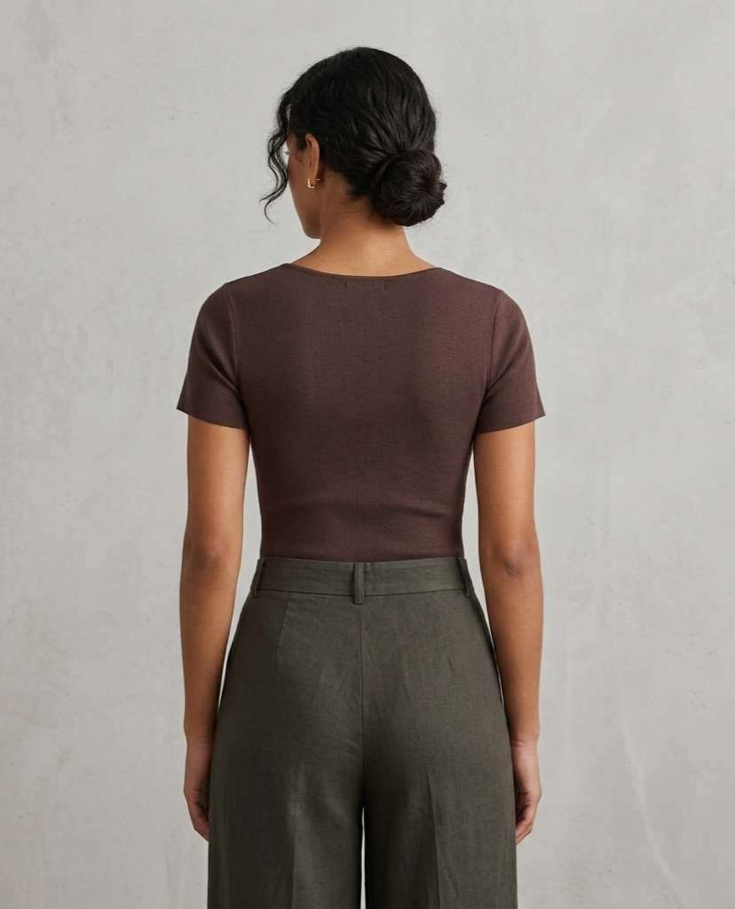 Pantiblusa escote cuadrado