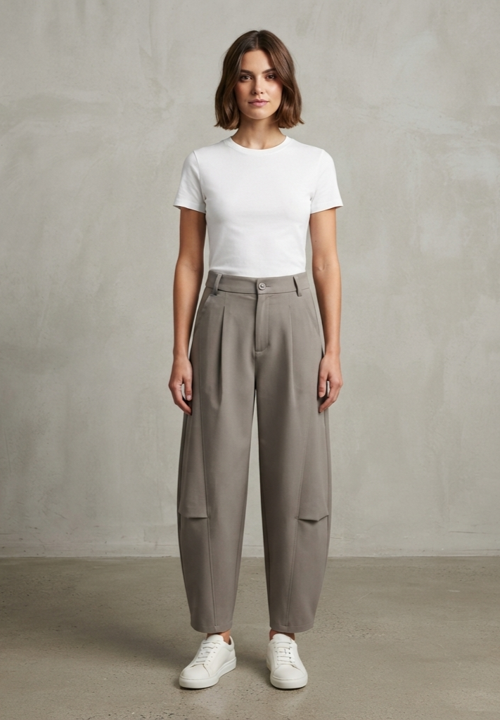 Pantalon liso de vestir