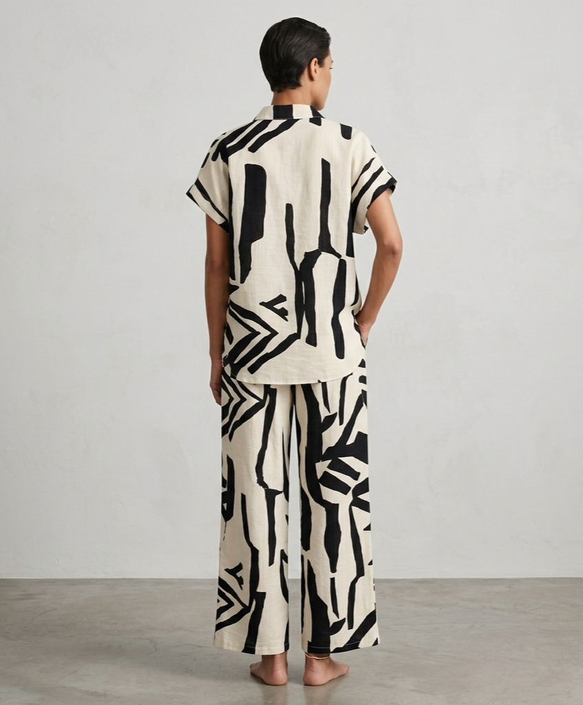 Conjunto estampado
