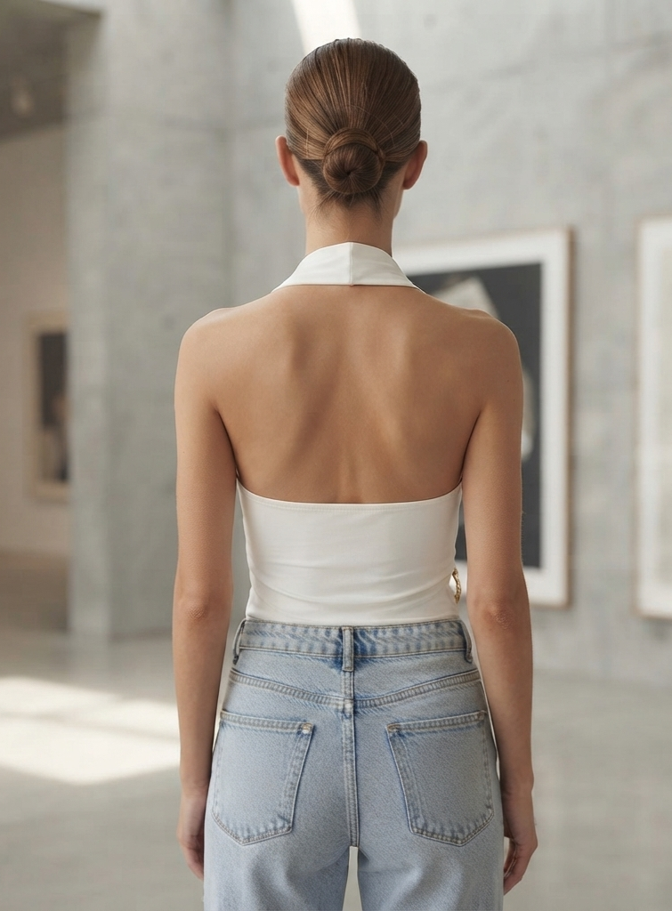 Blusa halter