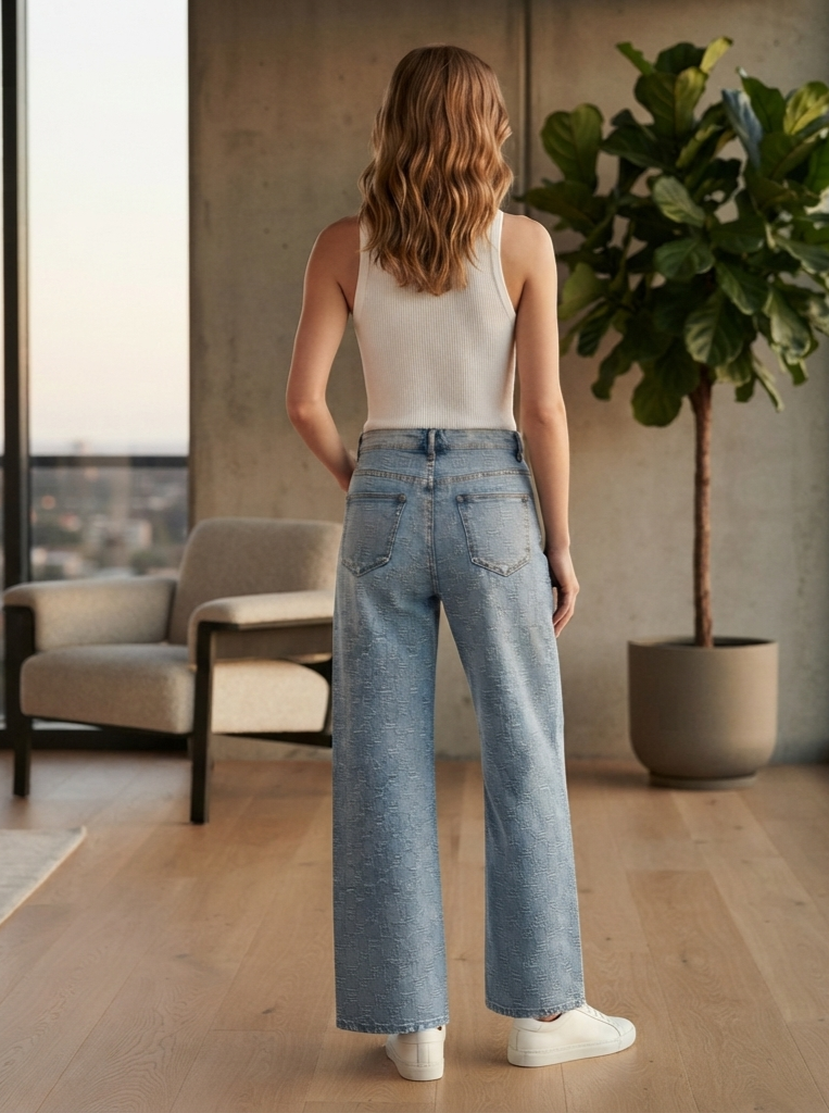 Jeans wid leg