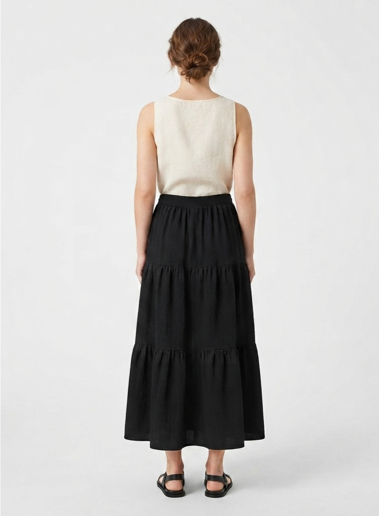 Falda larga